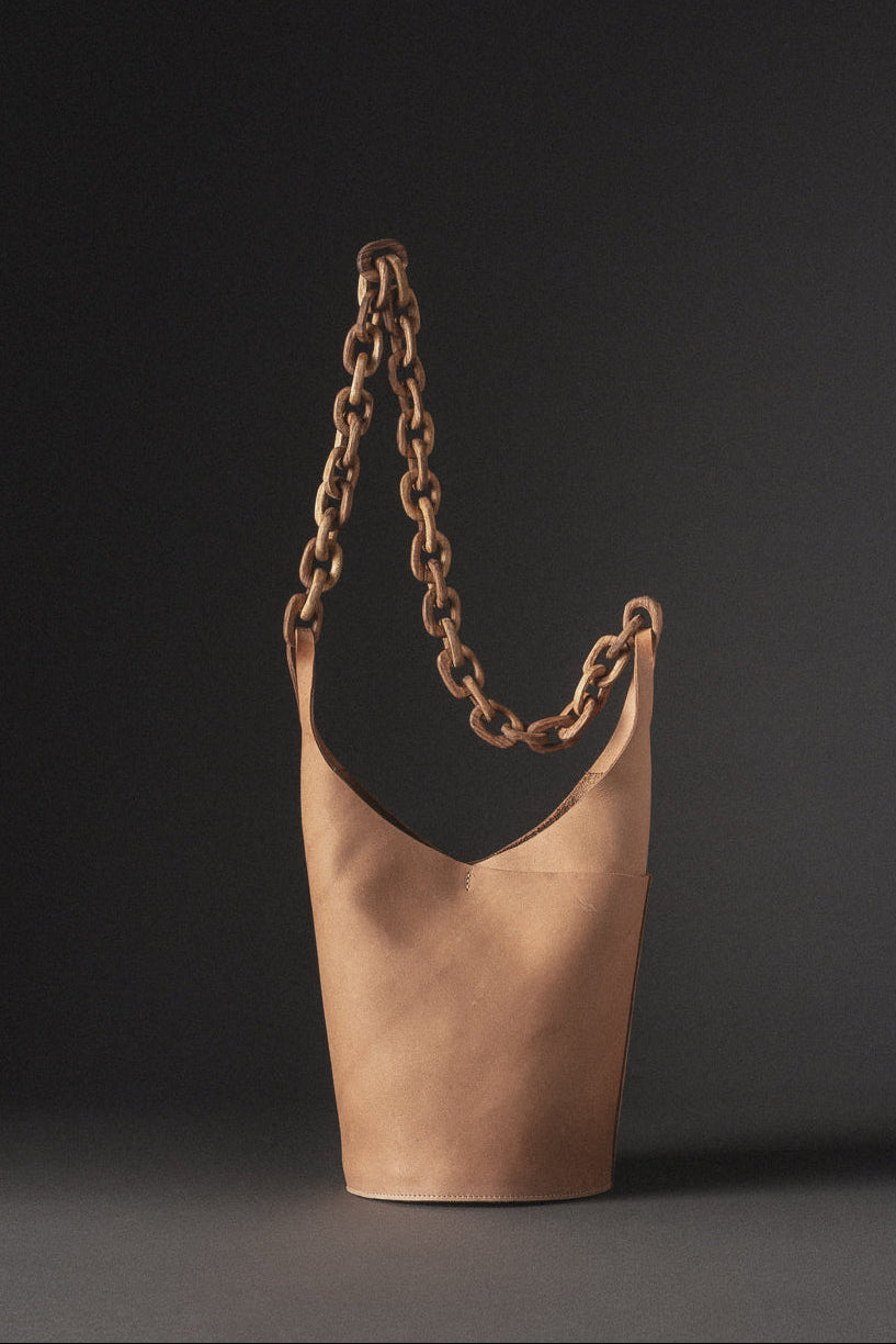 Pinna - Bucket Bag, beige-nude